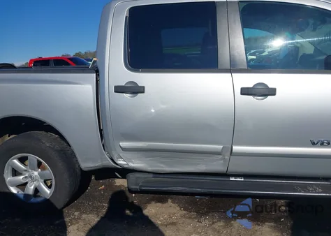 2008 Nissan Titan Xe from USA, damaged, VIN 1N6BA07C98N347005